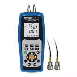 Metravi Vibration Meter Backlit LCD Display ±5% Blue & Black, VT-141-33