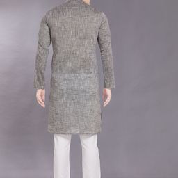 DIVISIVE Men Thread Work Kurta image 5