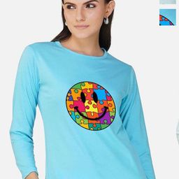 Metronaut Women 2 Printed Bio Finish Applique T-shirt-picture-42
