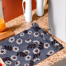 Aura Grey Set of 1 Water Resistant Shelf Liner Organisers-image-66