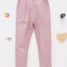 Kookie Kids Full Length Striped Leggings - Pink-image-34