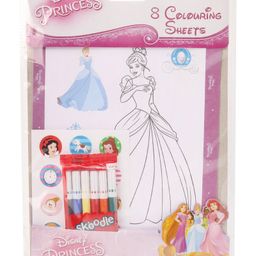 Skoodle Disney Princess 8 Colouring Sheets (Colour & Print May Vary)-19