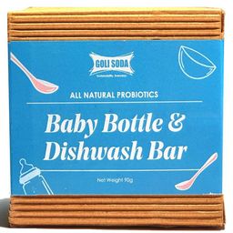 Goli Soda All Natural Probiotics Baby Bottle & Dishwash Bar - 90 g-image-46
