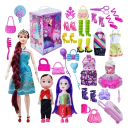 FunBlast Realistic Doll Set with Accessories for Girls  Random Color-picture-47