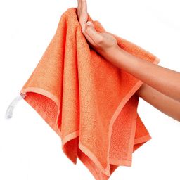 Doctor Towels Pack Of 2 Banana Cotton Hand Towels - Red Ornage-image-54