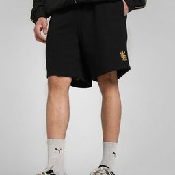 Puma x RCB Classic Men Printed Pure Cotton Knee Length Shorts-image-25