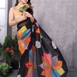 Munir Women Woven Design Printed Ready to Wear Saree-picture-49