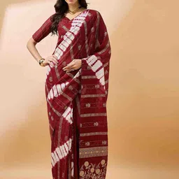 DIVASTRI Woven Design Saree With Blouse-image-52