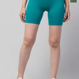 ULLAS Women 2 Solid Skinny Fit Cycling Sports Shorts-picture-9