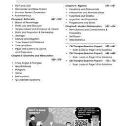 oswaal books Oswaal Cat (Common Admission Test) | 25 Years'| Chapterwise & Topicwise | Solved Papers | 1992 - 2008 & 2017 - 2024 | for 2025 Exam image 4