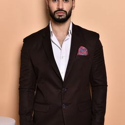 PRINTCULTR Slim-Fit Single-Breasted Blazer-picture-56