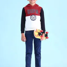 U.S. Polo Assn. Kids Boys Printed Hooded Sweatshirt-picture-55