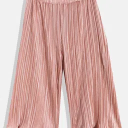 United Colors of Benetton Girls Accordion Pleated Flared Palazzos-image-36