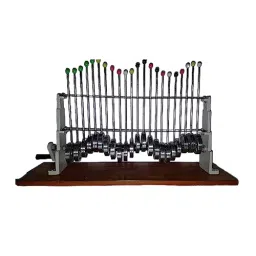 WKM 22 Pulley Metallic Wave Motion Apparatus with Wooden Base KT125Y-picture-10
