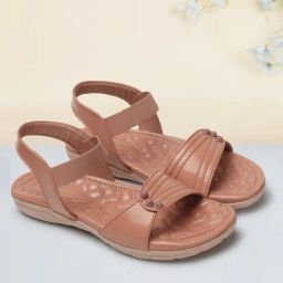 Iconics Women's Peach Ankle Strap Sandals-image-47
