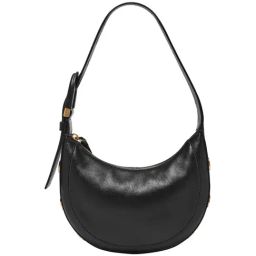 Fossil Harwell Black Solid Medium Hobo Handbag-27