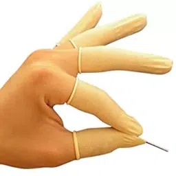 SCHOFIC ESD Antitatic Safety Finger Cots Disposable Latex (Pack of 200)-image-45
