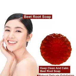 GROOVY Deep Cleansing Beetroot Bathing Soap - 100 g image 2