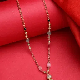 NVR Girls Brass Gold-Plated Handcrafted Chain-18