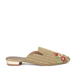 Inc.5 Women's Antique Gold Mule Shoes-image-58