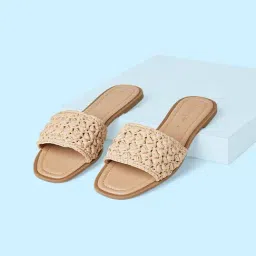 Forever Glam by Pantaloons Women's Beige Casual Sandals-image-66