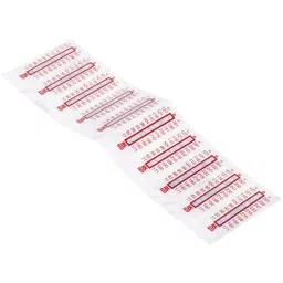 RS PRO Non-Reversible Temperature Sensitive Label 77°C to 127°C 10 Levels, 7799772 (Pack of 10 pcs) image 2