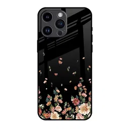 QRIOH Floral Printed iPhone 14 Pro Max Back Case Mobile Accessories-image-42