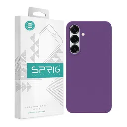 SPRIG Solid Printed Samsung Galaxy S25 Plus 5G Bumper Case Mobile Accessories-51