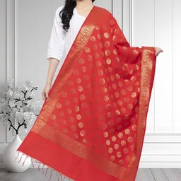 Moda Rapido Ethnic Motifs Woven Design Dupatta with Zari-40