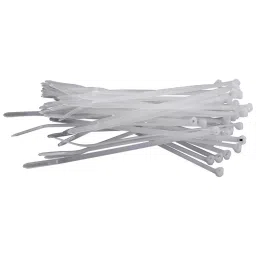 ABB - THOMAS & BETTS CABLE TIES, SELF-LOCK, 140MM L, NYLON, NATURAL, 30LB, PK100, TY524M (Pack of 100)-image-62
