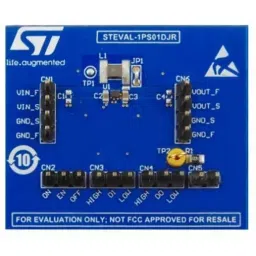 STMicroelectronics Nano-Quiescent Synchronous Step-Down Converter 400 mA for ST1PS01, STEVAL-1PS01DJR-44