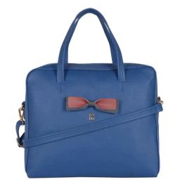 Baggit Blue Solid Medium Handbag-51