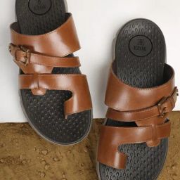 EZOK Men's Tan Toe Ring Sandals-picture-47