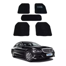 Auto Pearl DB7M207 PVC and Plastic Standard Mat for Mercedes Benz E200 2005 (Black)-image-14