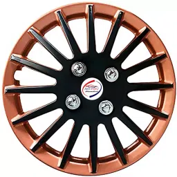 Auto Pearl CCR17 R14 35.56 cm (14 Inch) Press Type Wheel Hubcap with Retention Ring Glossy Copper Reverse Wheel Cover for Maruti Swift Dzire (Set of 4)-image-90