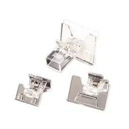AS ONE Uniclip S Tpye W4.5 × D3.8 × H2.9 cm Transparent Polystyrene, 61-204-13-2 (Set of 10 pcs)-24