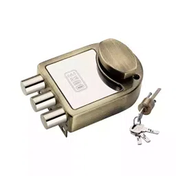 Duke Tribolt Deadbolt with 4 Keys Brass Antique (One Side Knob)-picture-40