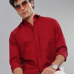 BS BLUE SQUAD Men Slim Fit Opaque Casual Shirt-image-79