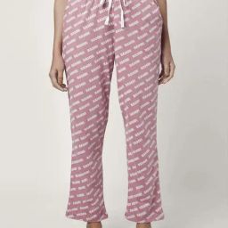 Dreamz by Pantaloons Dusty Pink Cotton Printed Pyjamas-image-84