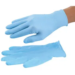 AS ONE AS SAFE Gloves Powder Free LL Size Nitrile Rubber (Pack of 100 Piece)-image-76