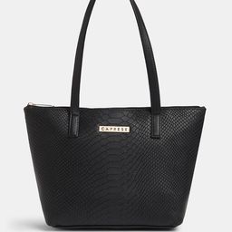 Caprese Animal Textured Structured Shoulder Bag-picture-21