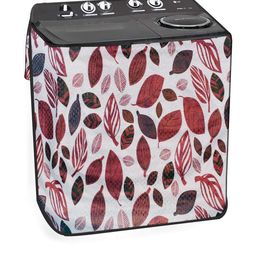 The Furnishing Tree Washing Machine Cover Ditzy Pattern White Compatible for Whirlpool 10.5Kg Semi--image-47