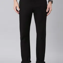 CINOCCI Men Mid-Rise Straight Fit Trousers-picture-10