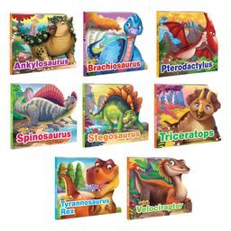 Who Am I Story Books Of Velociraptor Set Of 8 - English-17
