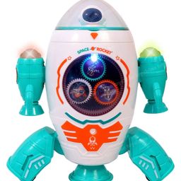 Toyshine Space Rocket Musical Toy - Multicolour-12
