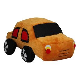 Tickles Car Soft Stuffed Plush Toy for Kids Boys & Girls (Color: Orange Length 30 cm)-87
