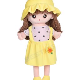 Besties Super Soft Huggable Princess Doll Yellow - Height 65 cm-image-32