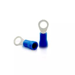Globomotive Ring Insulated Electrical Wire Crimp Terminals Connectors Wire Lug Battery Cable Ends Eyelets (2.5mm, 100 Pack)-picture-20