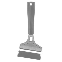 Roots Metal Scraper 22 cm with Handle Grey for Scraping Floor Surfaces, TT8550-14