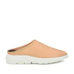 Yuuki Women's Beige Mule Wedges-picture-13